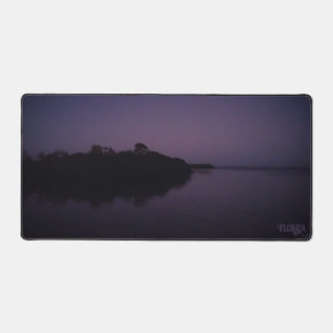 Florida Gulf Shore Beach vor Sunrise Foto Schreibtischunterlage
