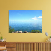 Florida hält Sonnenuntergang über Marshy Waterscap Leinwanddruck (Insitu (Wohnzimmer))