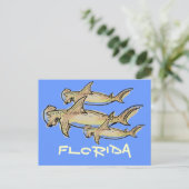 Florida Hammerhaie nach Karte (Stehend Vorderseite)