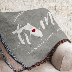 Florida Heimatstaat Personalisierter Holz-Look Decke