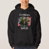 Florida Herren Pullover Dark Kapuzenpullover (Vorderseite)