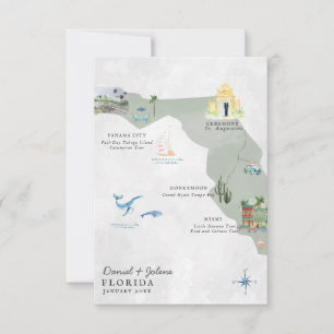 Florida Hochzeit in Urlaubsort Fahrplan