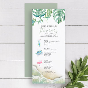 Florida-Hochzeitswochenende-Itinerary für Gäste