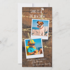 Florida Holiday 2-Foto Sand ist die neue Schneekar