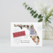 Florida Holiday Moving Ankündigung Postkarte (Stehend Vorderseite)