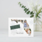 Florida Holiday Moving Ankündigung Postkarte (Stehend Vorderseite)