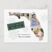 Florida Holiday Moving Ankündigung Postkarte (Vorderseite)