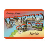 Florida, Hollywood Beach Magnet (Horizontal)