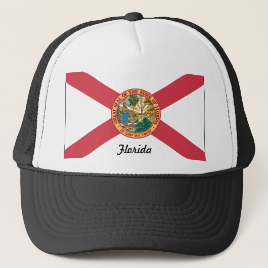 Florida-Hut Truckerkappe (Vorderseite)