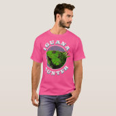 Florida Iguana Hunter Funny T-Shirt (Vorne ganz)