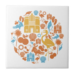 Florida-Ikonen Fliese
