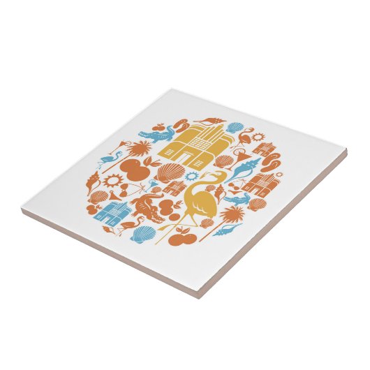 Florida-Ikonen Fliese (Seite)