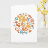 Florida-Ikonen Karte (Gelbe Blume)