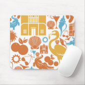 Florida-Ikonen Mousepad (Mit Mouse)