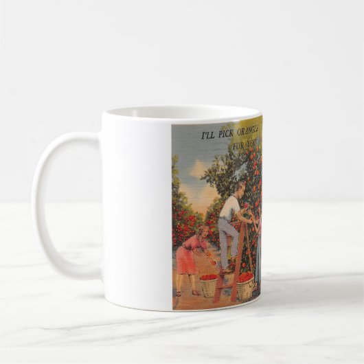 Florida im Winter Kaffeetasse (Links)