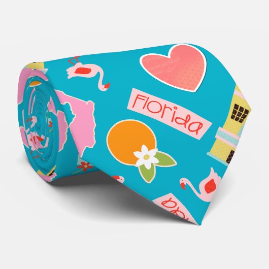 Florida Images Krawatte (Gerollt)