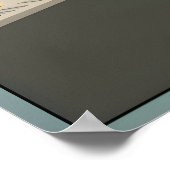 Florida Immer Fabulös Retro South Beach High Poster (Ecke)