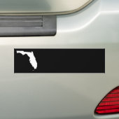 Florida in Weiß und Schwarz Autoaufkleber (Auf Auto)