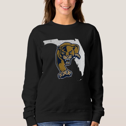 Florida International FIU Panthers State Shape Sweatshirt (Vorderseite)