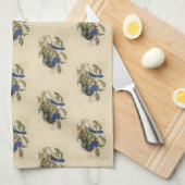 Florida Jay (Scrub-Jay) Audubons Vögel von Amerika Geschirrtuch (Viertel Falte)