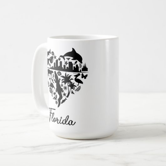 Florida Kaffeetasse (Vorderseite Links)