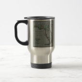Florida-Karten-Reise-Tasse 1823 Reisebecher (Links)