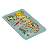 Florida-Kartenmagnet Magnet (Rechte Seite)