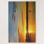 Florida Kayaker bei Sunset Puzzle (Vertikal)