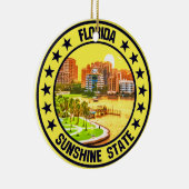 Florida Keramik Ornament (Rechts)