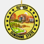Florida Keramik Ornament (Hinten)