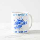 Florida Key West'S Ocean Adventures Tauchen F Kaffeetasse (VorderseiteRechts)