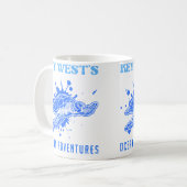 Florida Key West'S Ocean Adventures Tauchen F Kaffeetasse (Vorderseite Links)