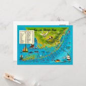 Florida Keys 5x7 Postkarte (Vorderseite/Rückseite Beispiel)