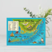 Florida Keys 5x7 Postkarte (Stehend Vorderseite)