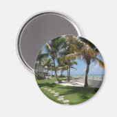 Florida Keys American Beach - Reasoner Store Magnet (Vorderseite/Rückseite)
