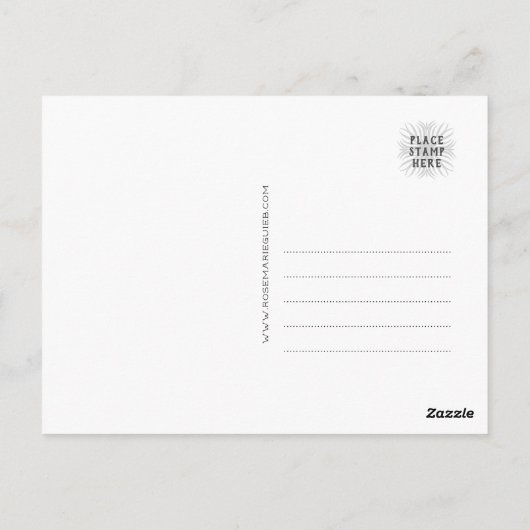 Florida Keys Beach Postkarte (Rückseite)