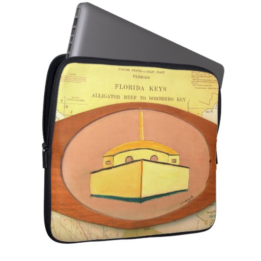 Florida Keys Electronics Bag Laptopschutzhülle (Vorne Rechts)