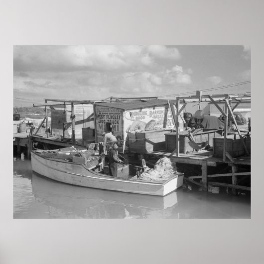 Florida Keys Fishing, 1938 Poster (Vorne)