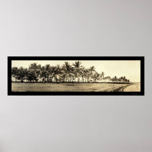 Florida Keys Fishing-Foto 1912 Poster (Vorne)