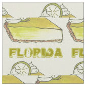 FLORIDA Keys FL Key Limon Keylime Pie Slice Feinsc Stoff (Nahaufnahme)