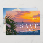 Florida Keys Hochzeit in Urlaubsort Save the Date (Vorne/Hinten)
