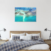 Florida Keys Islands vom Himmel Leinwanddruck (Insitu (Schlafzimmer))