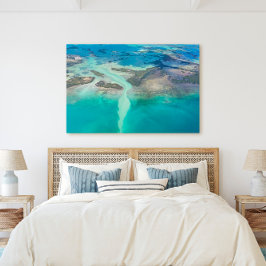 Florida Keys Islands vom Himmel Leinwanddruck