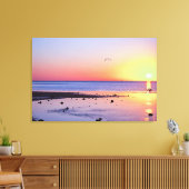 Florida Keys Key West Sunset mit Seagull Leinwanddruck (Insitu (Wohnzimmer))