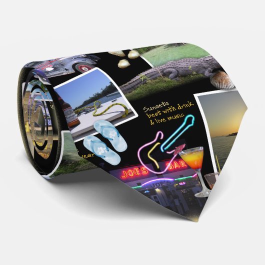 Florida Keys Krawatte (Gerollt)