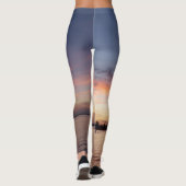 Florida Keys Leggings bei Sonnenuntergang (Rückseite)