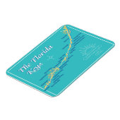 Florida Keys Map Magnet (Linke Seite)
