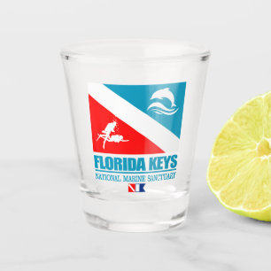 Florida Keys NMS (sq) Schnapsglas
