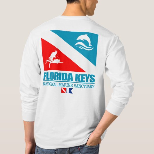 Florida Keys NMS (sq) T-Shirt (Rückseite)