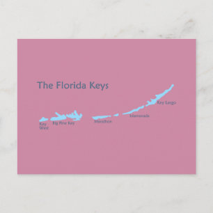 Florida Keys. Postkarte
